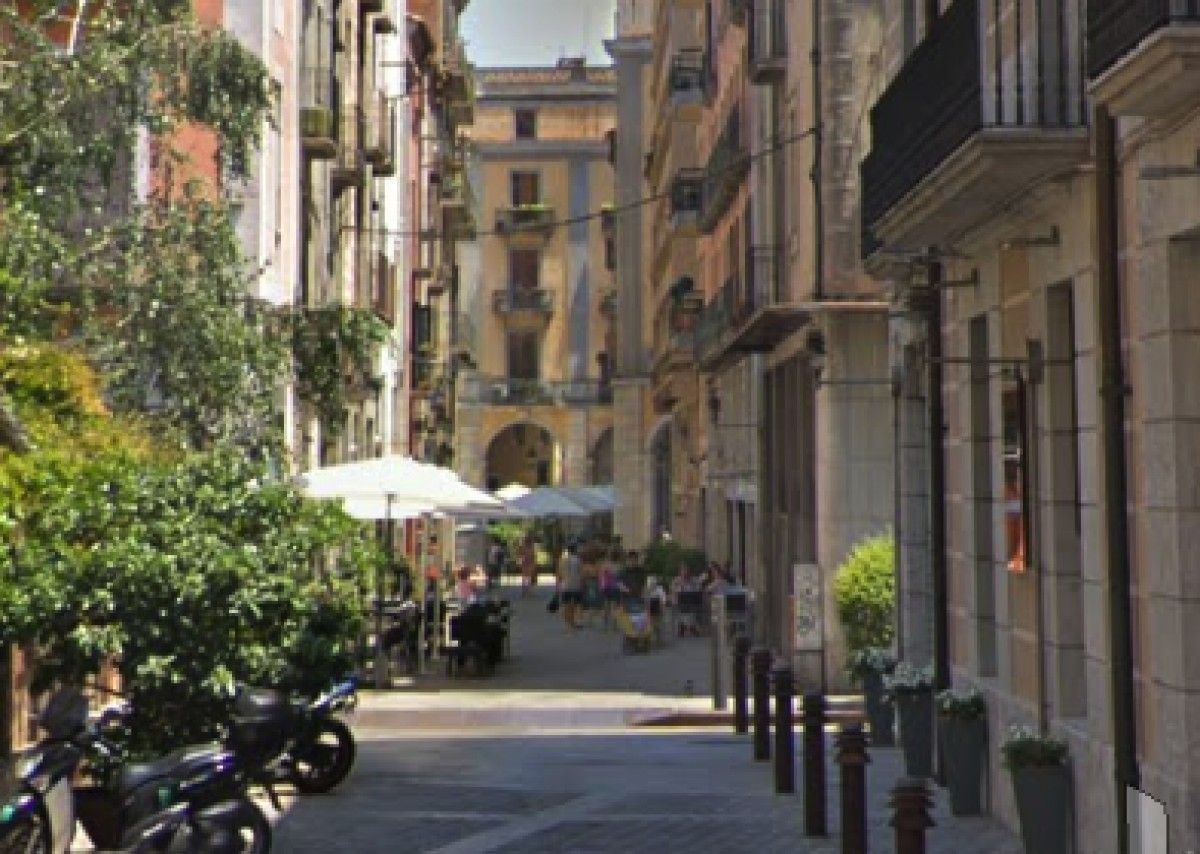 Imatge del carrer Anselm Clavé de Girona
