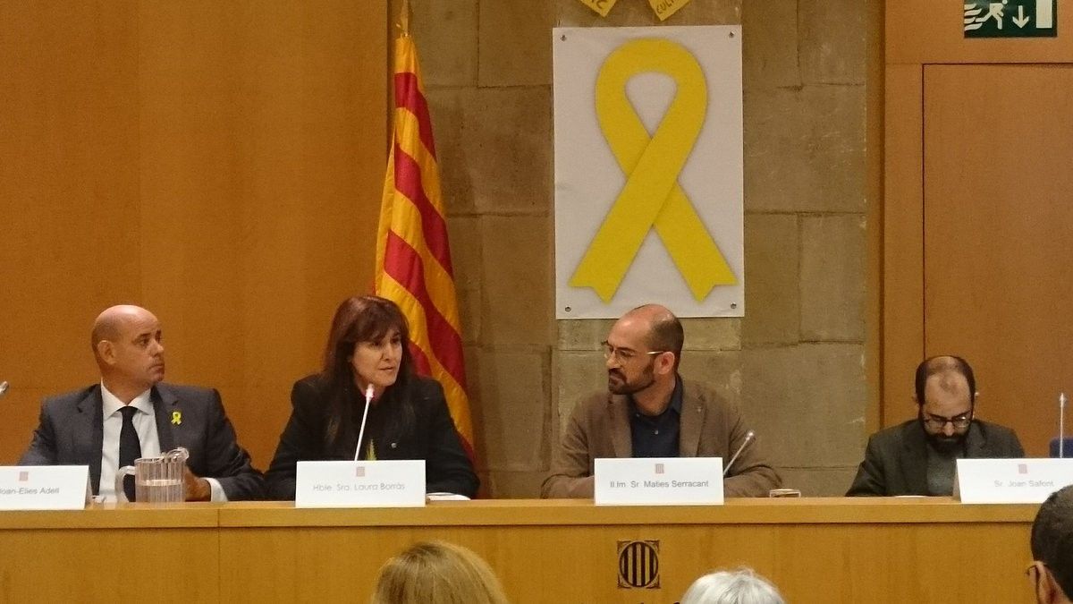 L'alcalde de Sabadell amb la consellera de Cultura