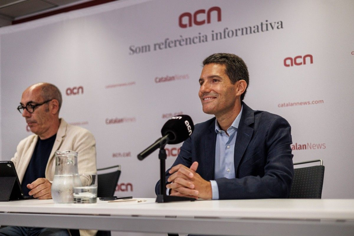 Nacho Martín Blanco, avui a l'ACN.