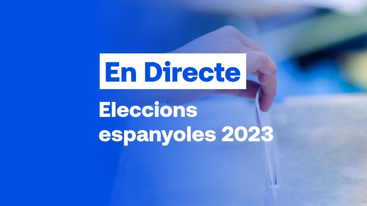 Directe de les eleccions espanyoles del 23-J