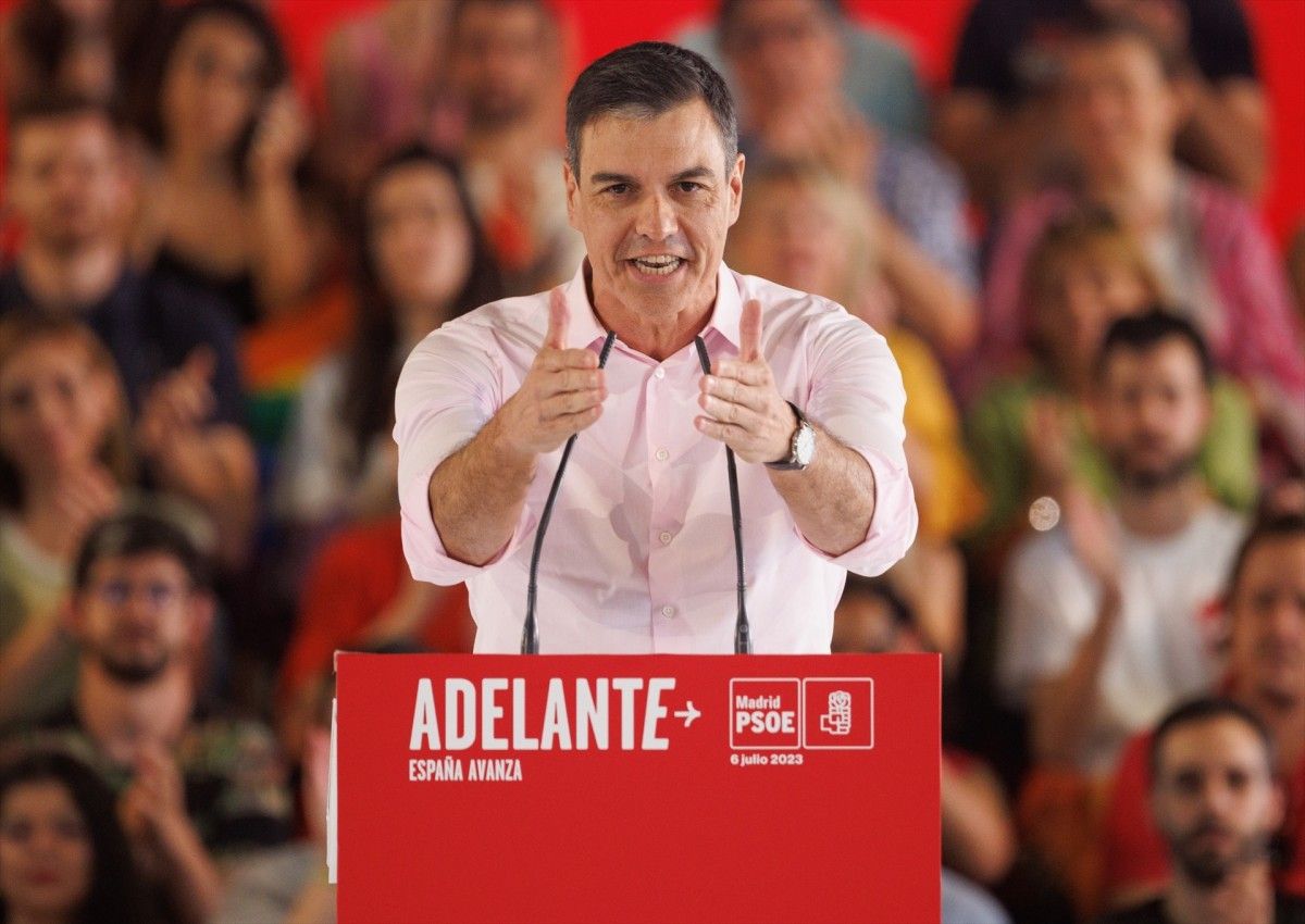 Pedro Sánchez, en una imatge d'arxiu