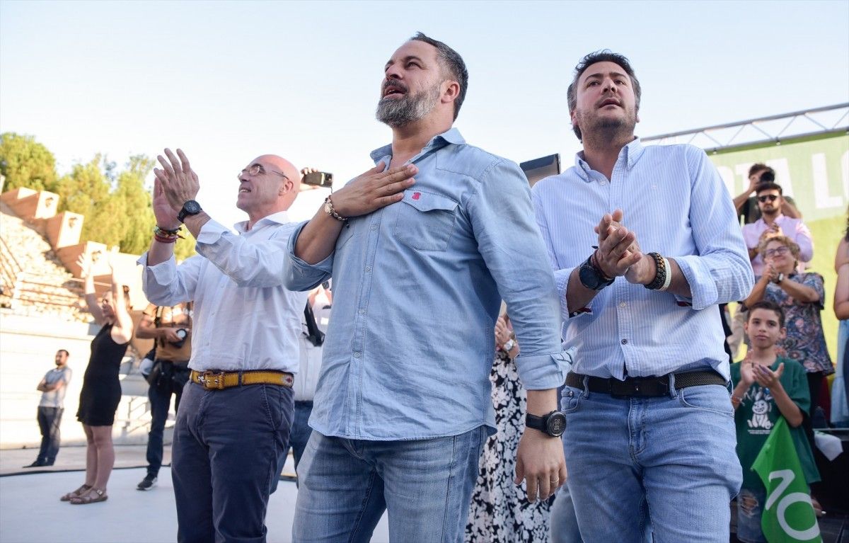 Abascal, aquest dissabte a Guadalajara.