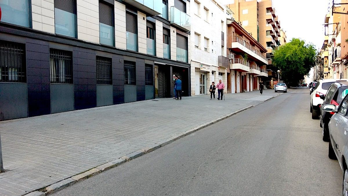 El carrer Duran i Sors de Sabadell