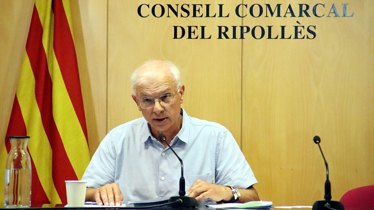 Amadeu Rosell, nou president del Consell Comarcal del Ripollès