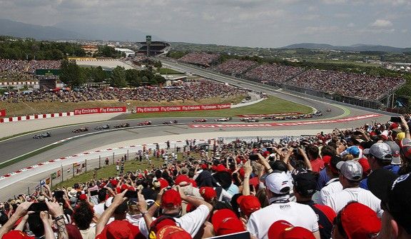 El Circuit, durant un Gran Premi de Fórmula 1
