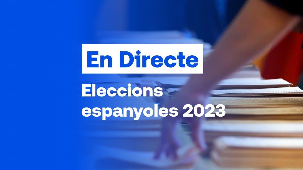 Directe de les eleccions espanyoles del 23-J