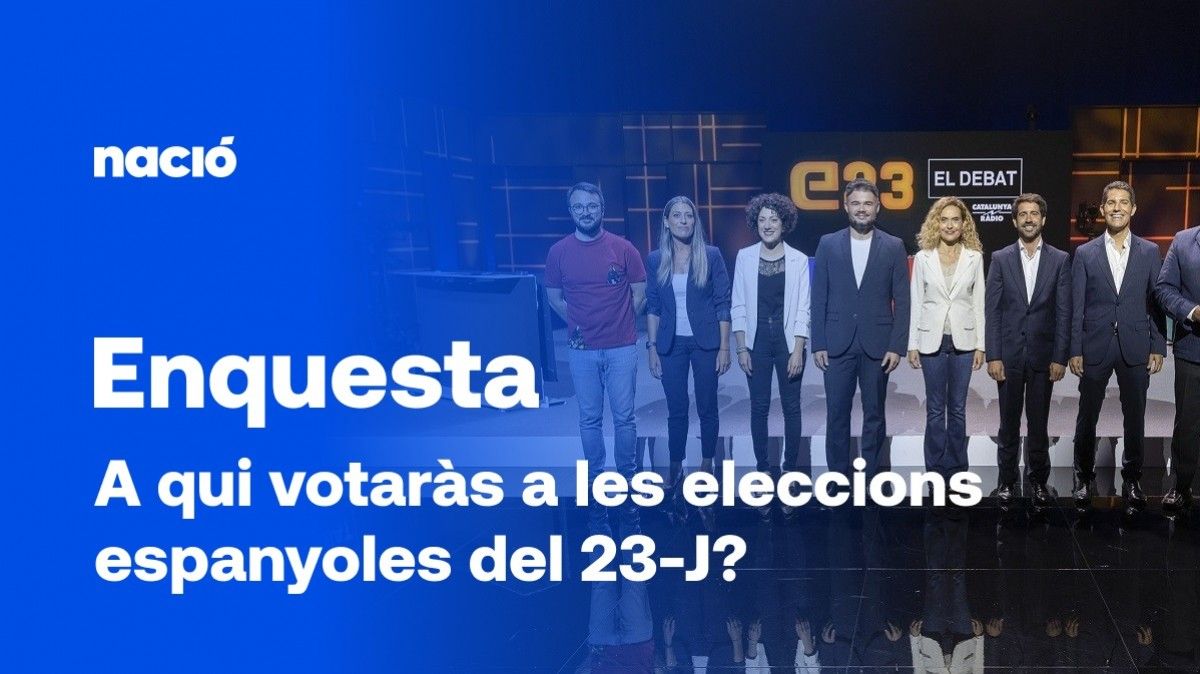 Els candidats dels partits catalans a les eleccions espanyoles del 23-J