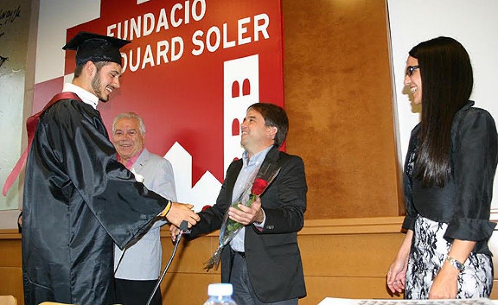 Acte de graduació de la Fundació Eduard Soler