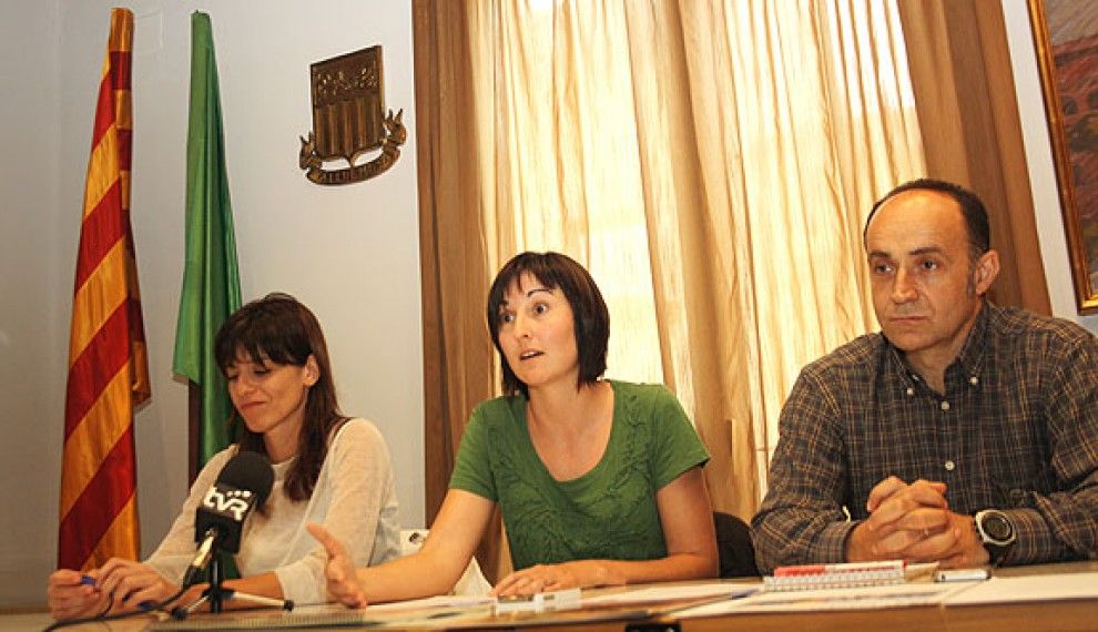 Els regidors socialistes de Campdevànol, en una imatge d'arxiu