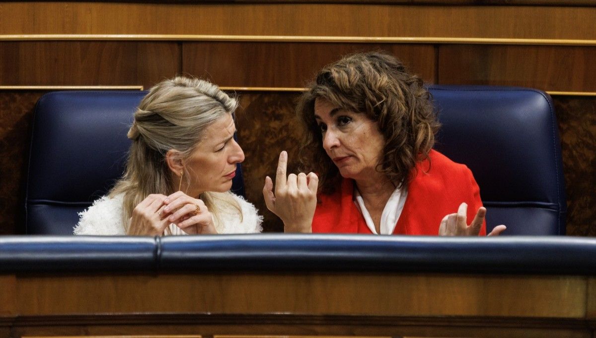 Yolanda Díaz i Maria Jesús Montero, en una imatge d'arxiu.