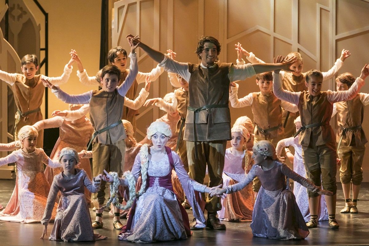 El musical "Rapunzel", representat al Teatre la Faràndula 