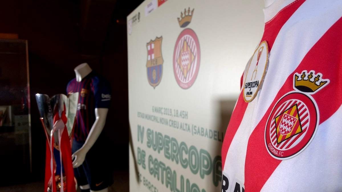 Barça i Girona es disputaran per primer cop la Supercopa de Catalunya.