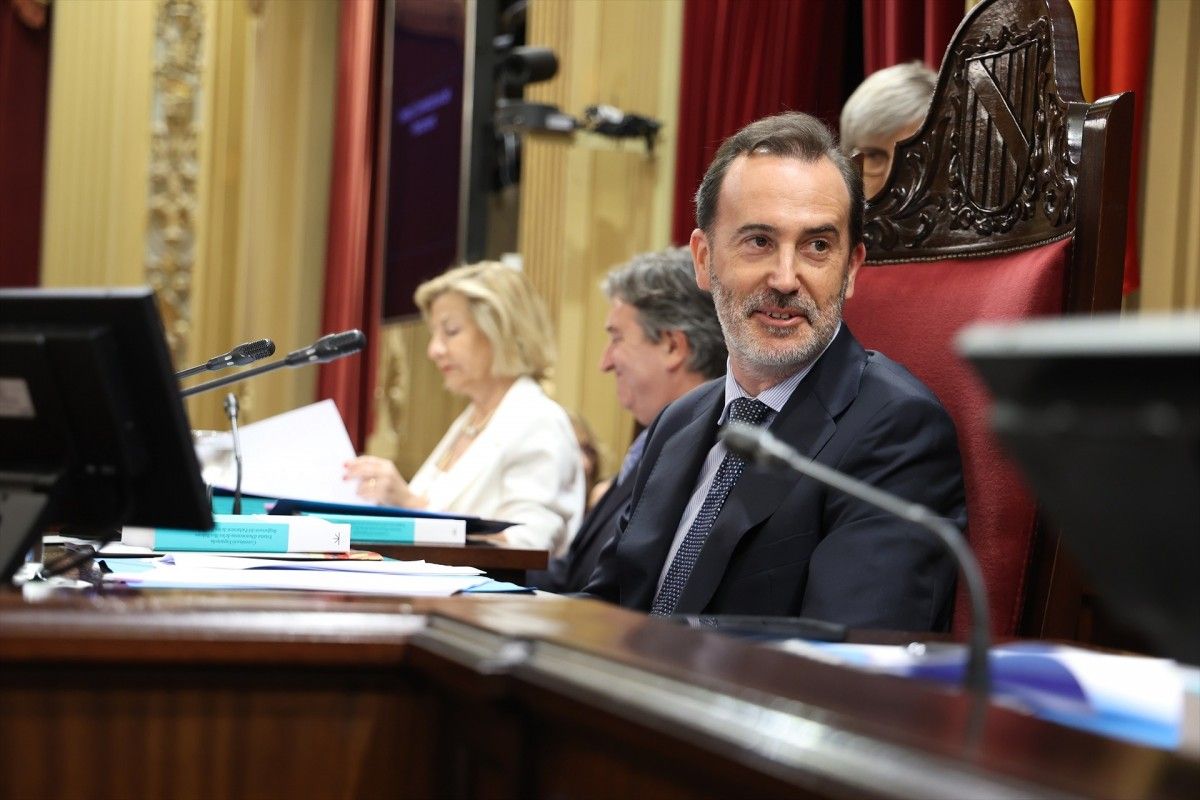 Gabriel Le Senne, president del Parlament de les Illes Balears.