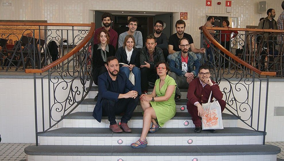 Organitzadors i artistes del PopArb 2015