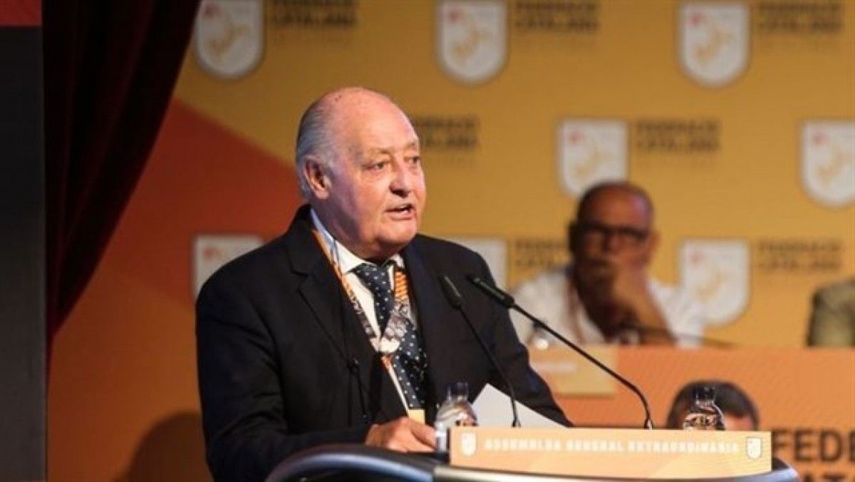 Joan Soteras, nou president de la Federació Catalana de Futbol