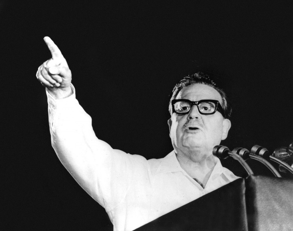 Salvador Allende, en imatge d'arxiu