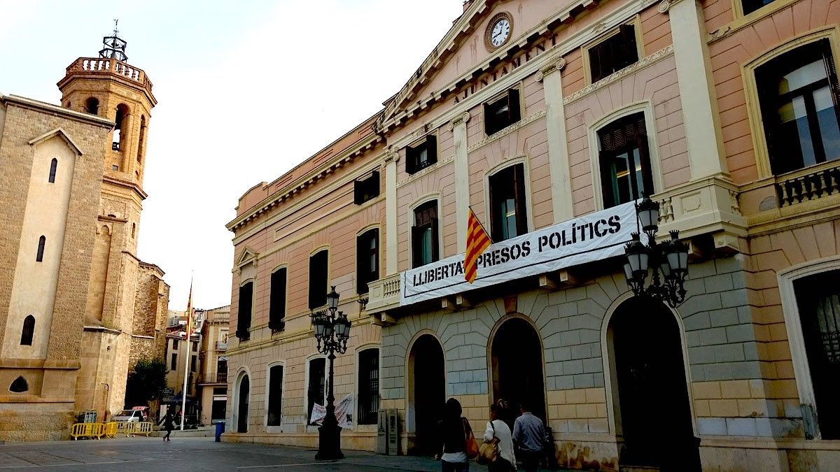 El segell reconeix l'Ajuntament de Sabadell