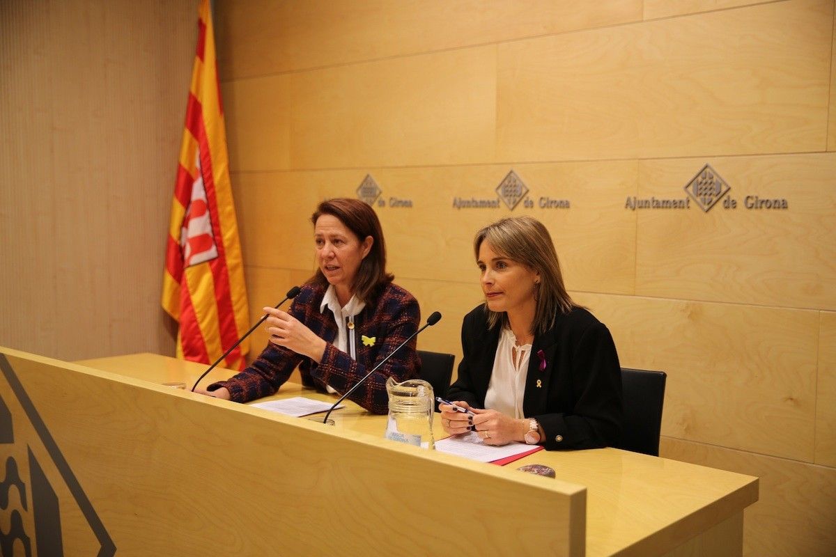 Marta Madrenas i Núria Pi han donat detalls del pla previst.