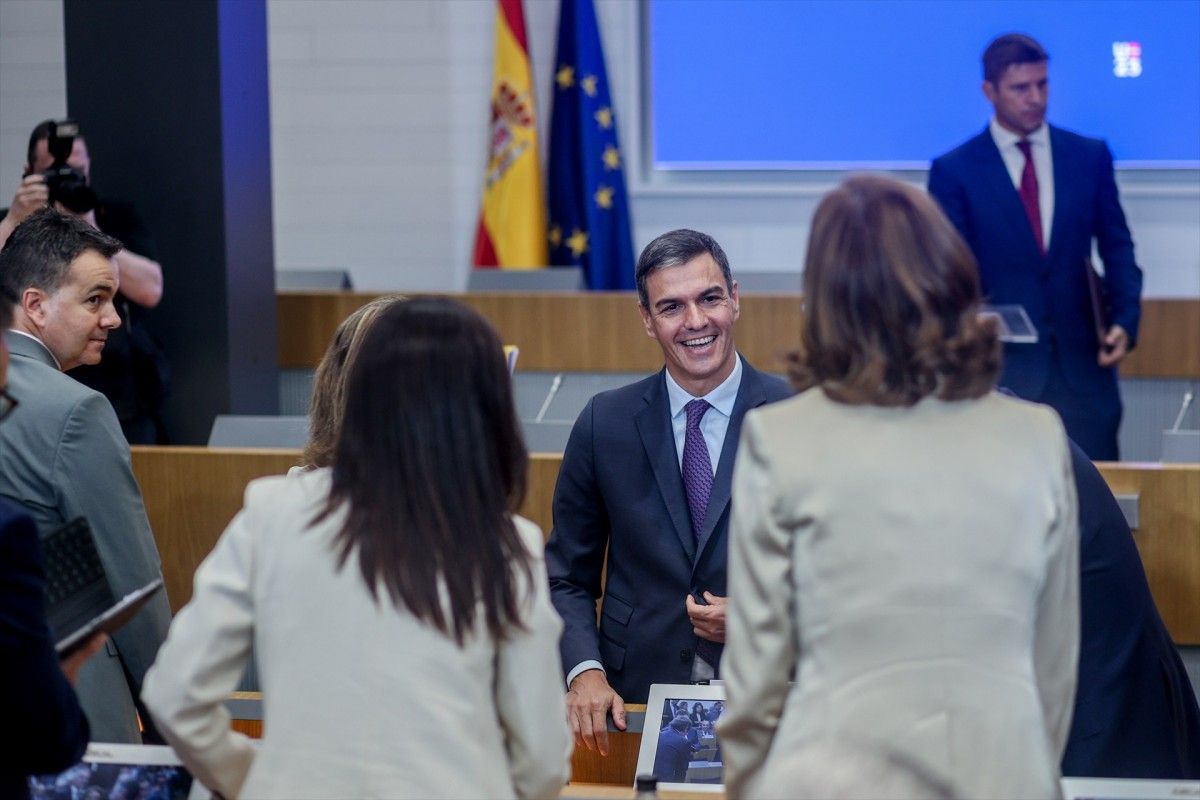 Pedro Sánchez, aquest divendres.