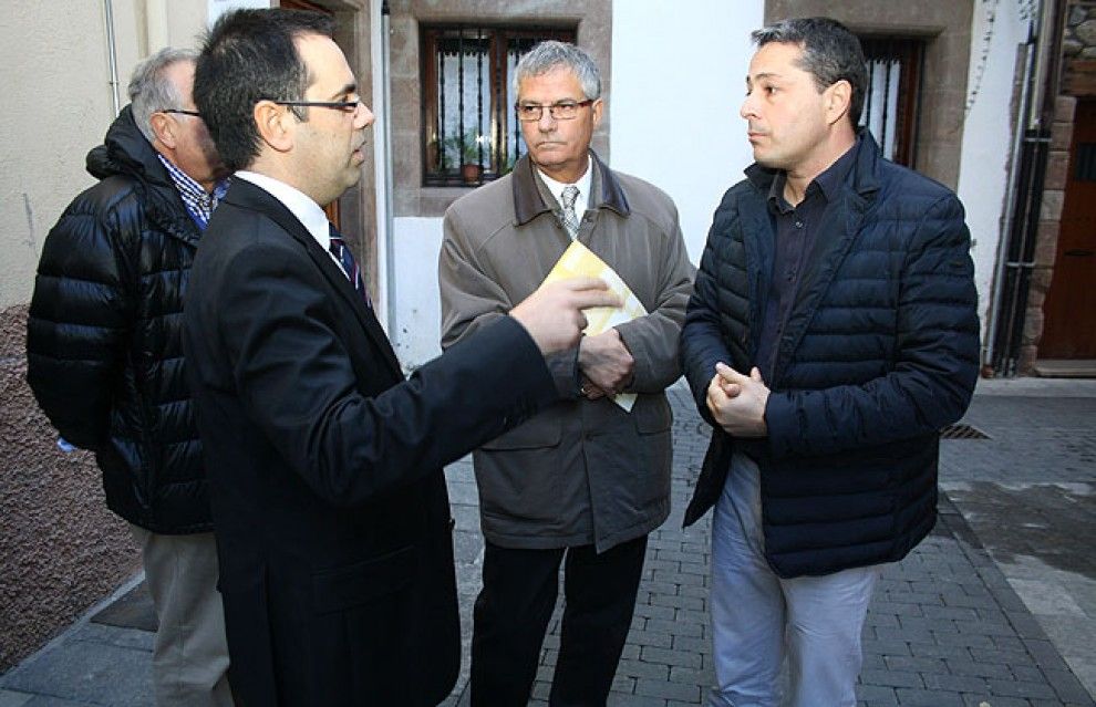 Carles Sala, Eudald Casadesús i Ramon Roqué