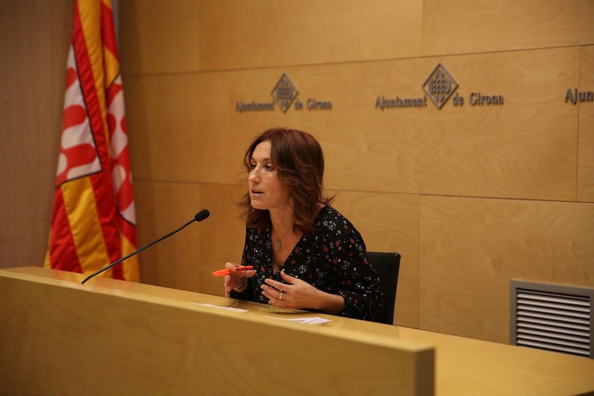 Maria Àngels Planas és primera tinent de batlle de l'Ajuntament de Girona.