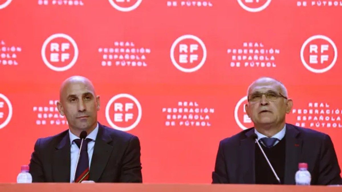 Luis Rubiales i Andreu Camps