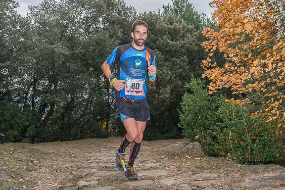 Aleix Fàbregas, segon classificat a la Centúria Trail