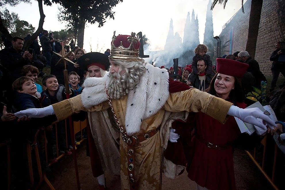 Arribada dels Reis d'Orient a Girona, l'any passat