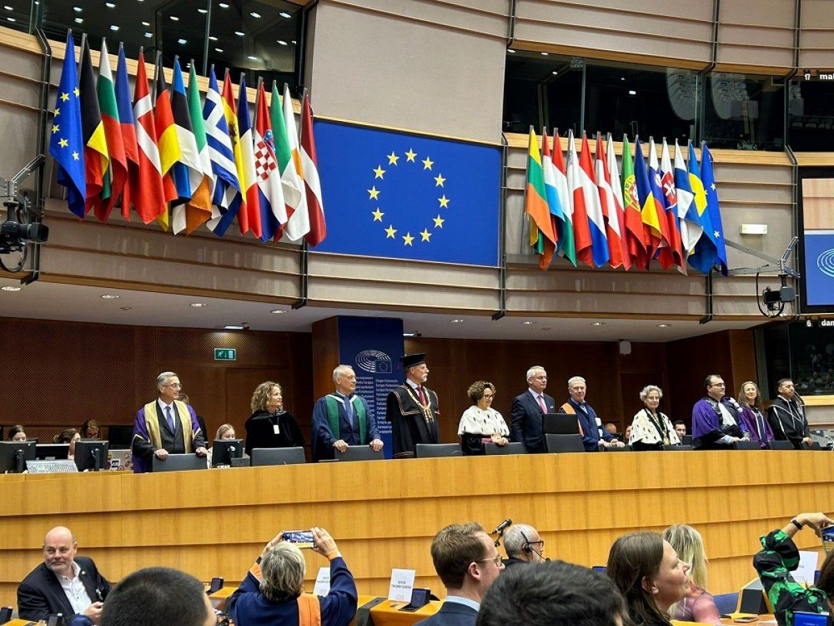 Obertura del curs acadèmic al Parlament Europeu