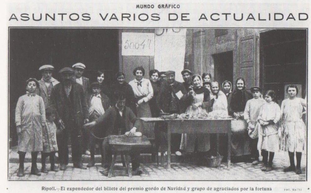 «Celebració» de la Grossa a Ripoll l'any 1914