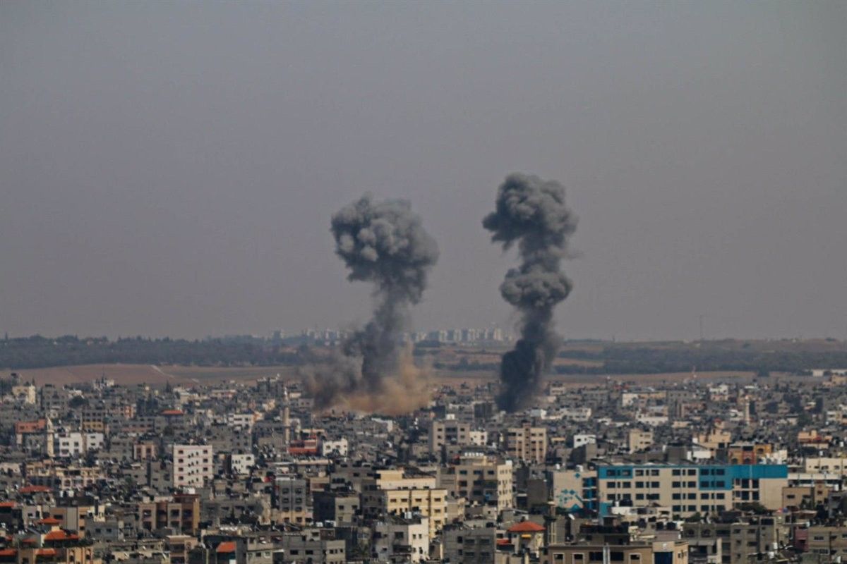 Dos objectius a Gaza, bombardejats