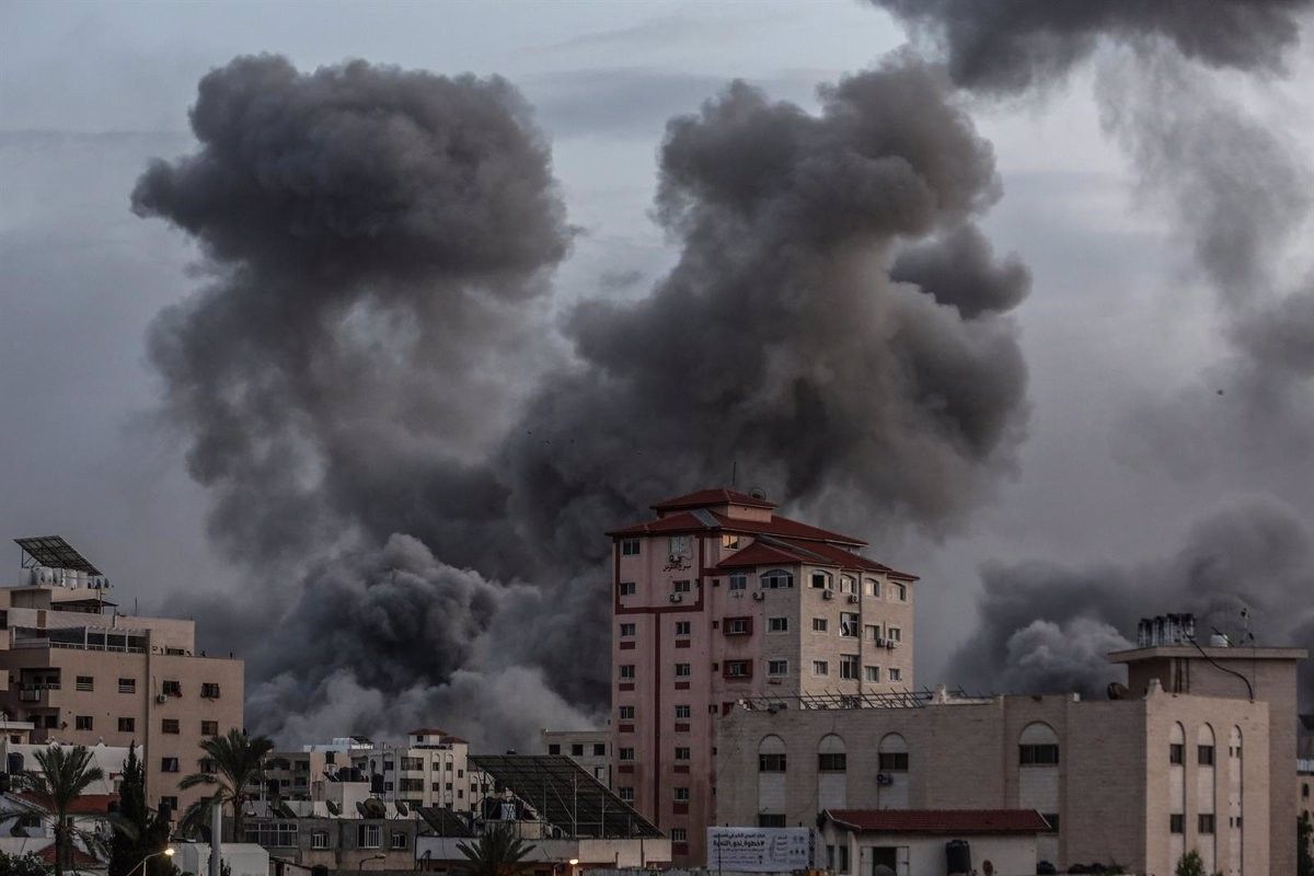 Bombardejos israelians contra Gaza