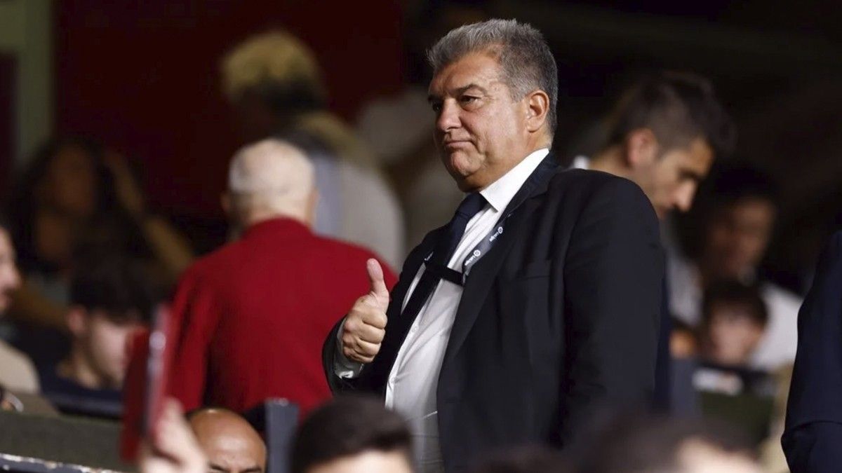 Joan Laporta en una imatge d'arxiu