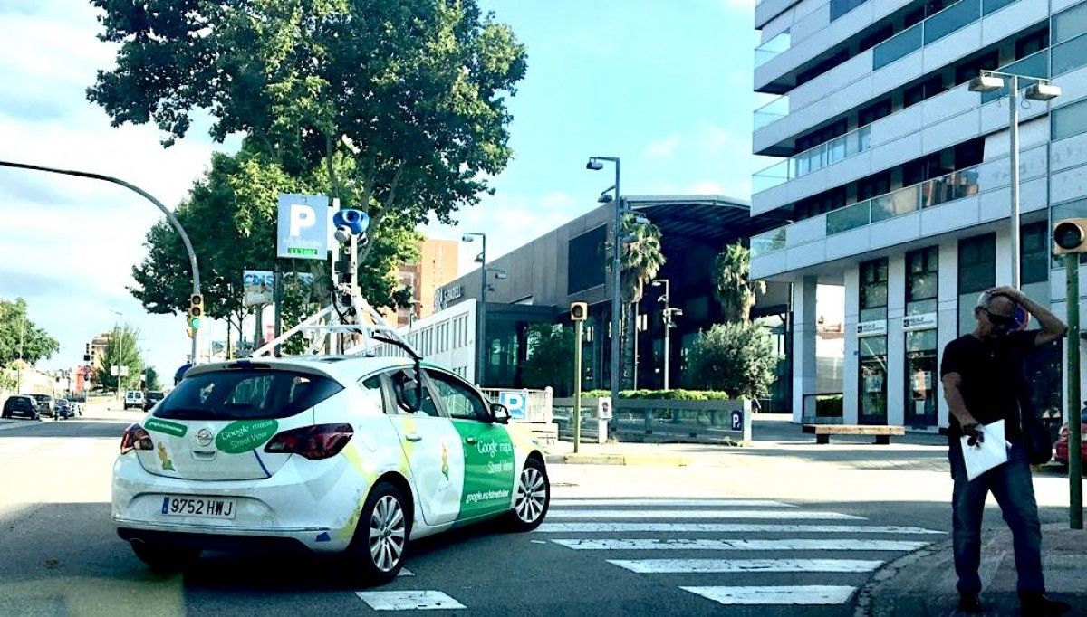 El cotxe de Google, a Sabadell