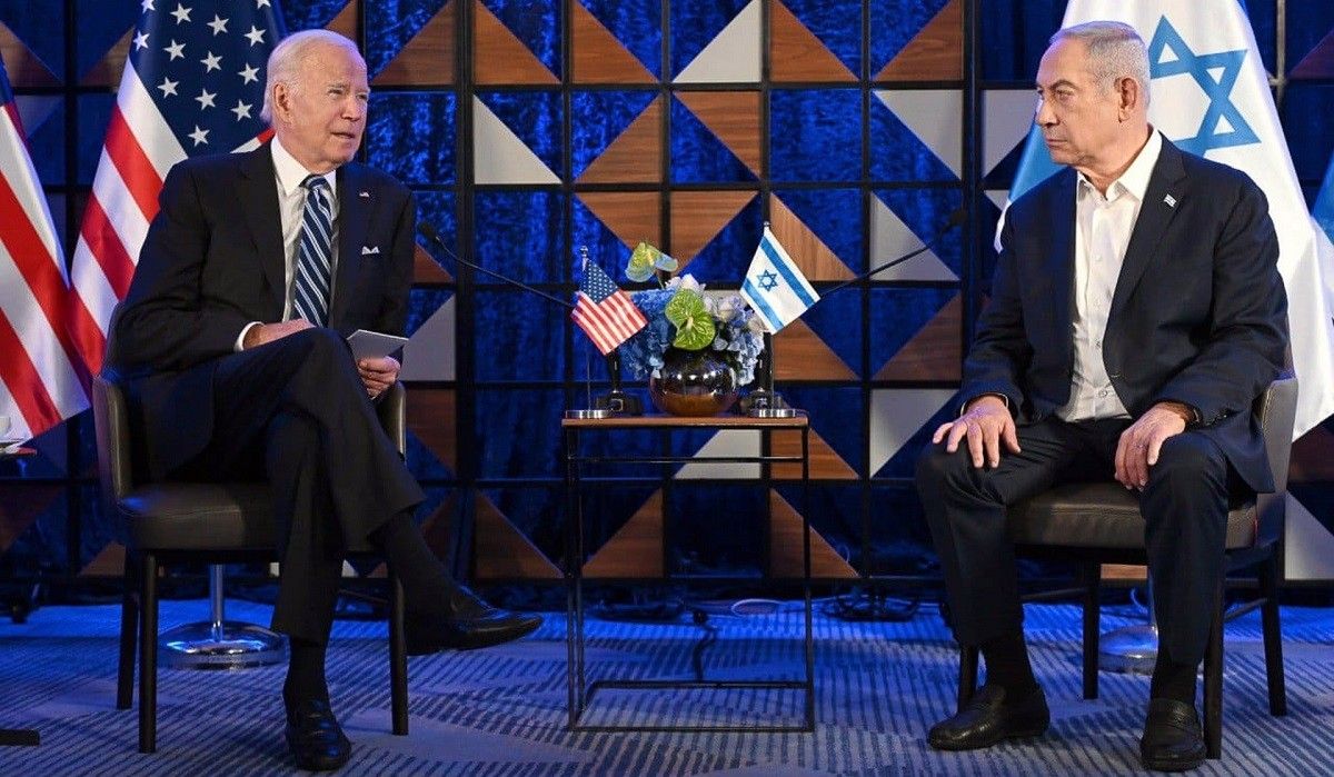 La trobada entre Biden i Netanyahu a Israel