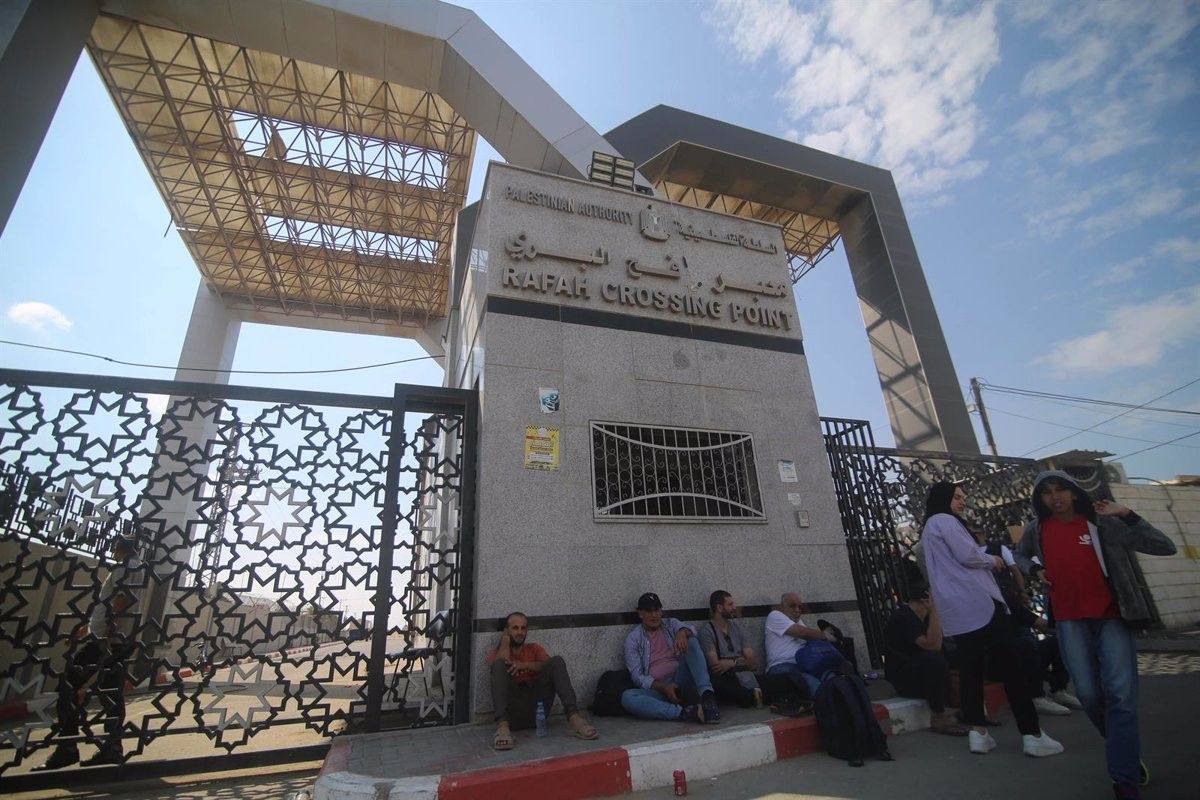 Pas fronterer de Rafah, que connecta Egipte i la Franja de Gaza