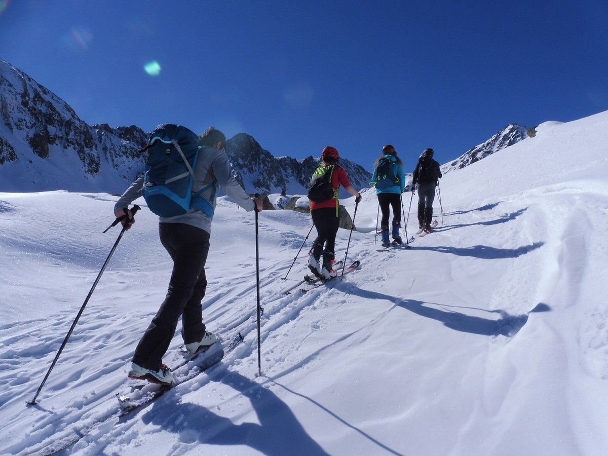 Els esquiadors passaran pels cim del Puigmal, el pic de Finestrelles i el pic de la Fossa del Gegant.