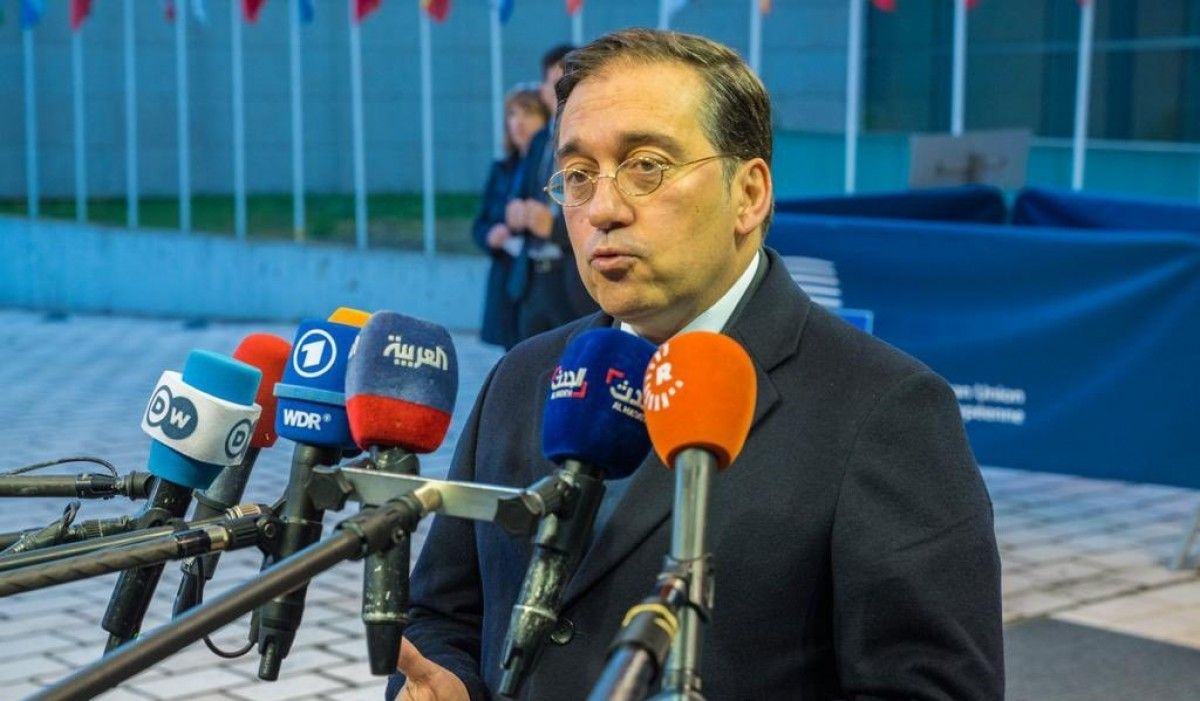  José Manuel Albares, ministre d'Assumptes Exteriors, aquest dilluns a Luxemburg