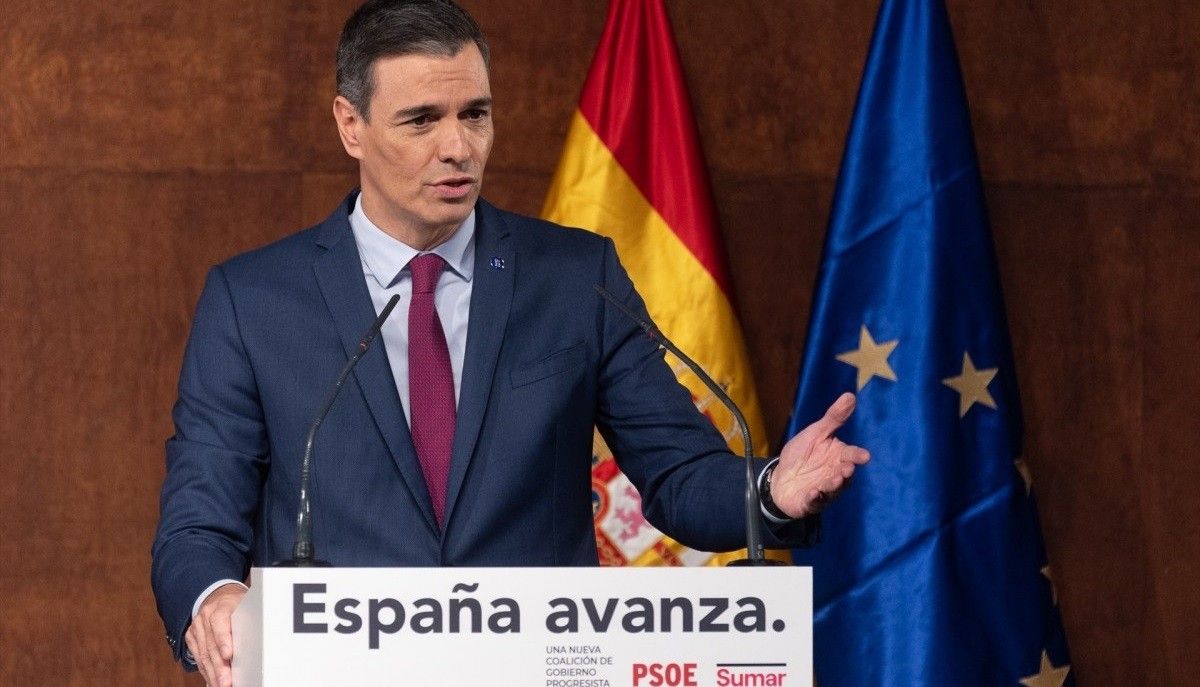 El president del govern espanyol i líder del PSOE, Pedro Sánchez, aquest dimarts.