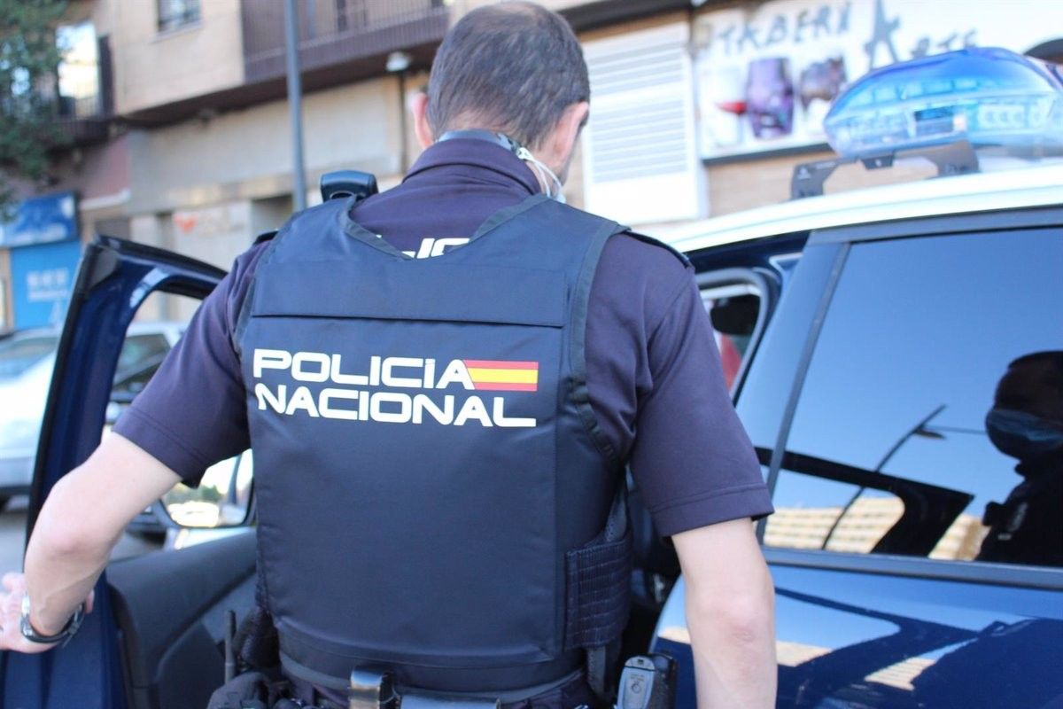 Un agent de la policia espanyola