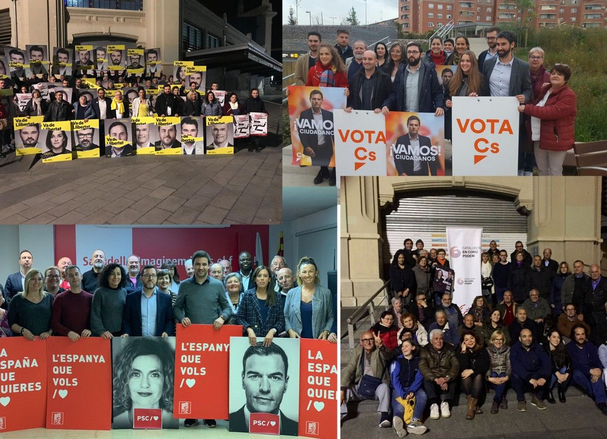 L'arrencada de la campanya electoral a les eleccions espanyoles