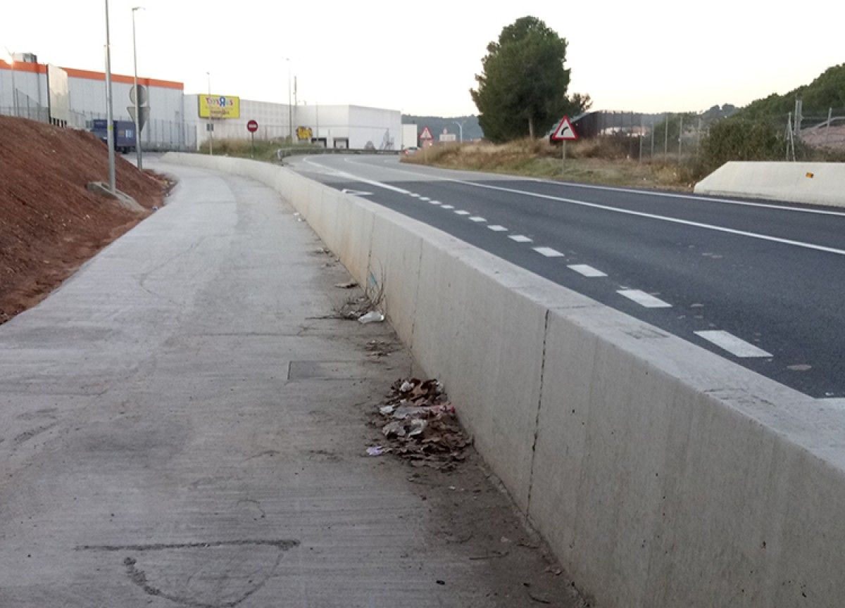 La zona limítrof entre Sant Quirze i Sabadell 
