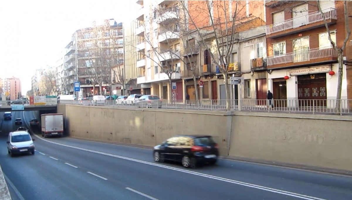 La Gran Via de Sabadell és una de les més transitades de la ciutat