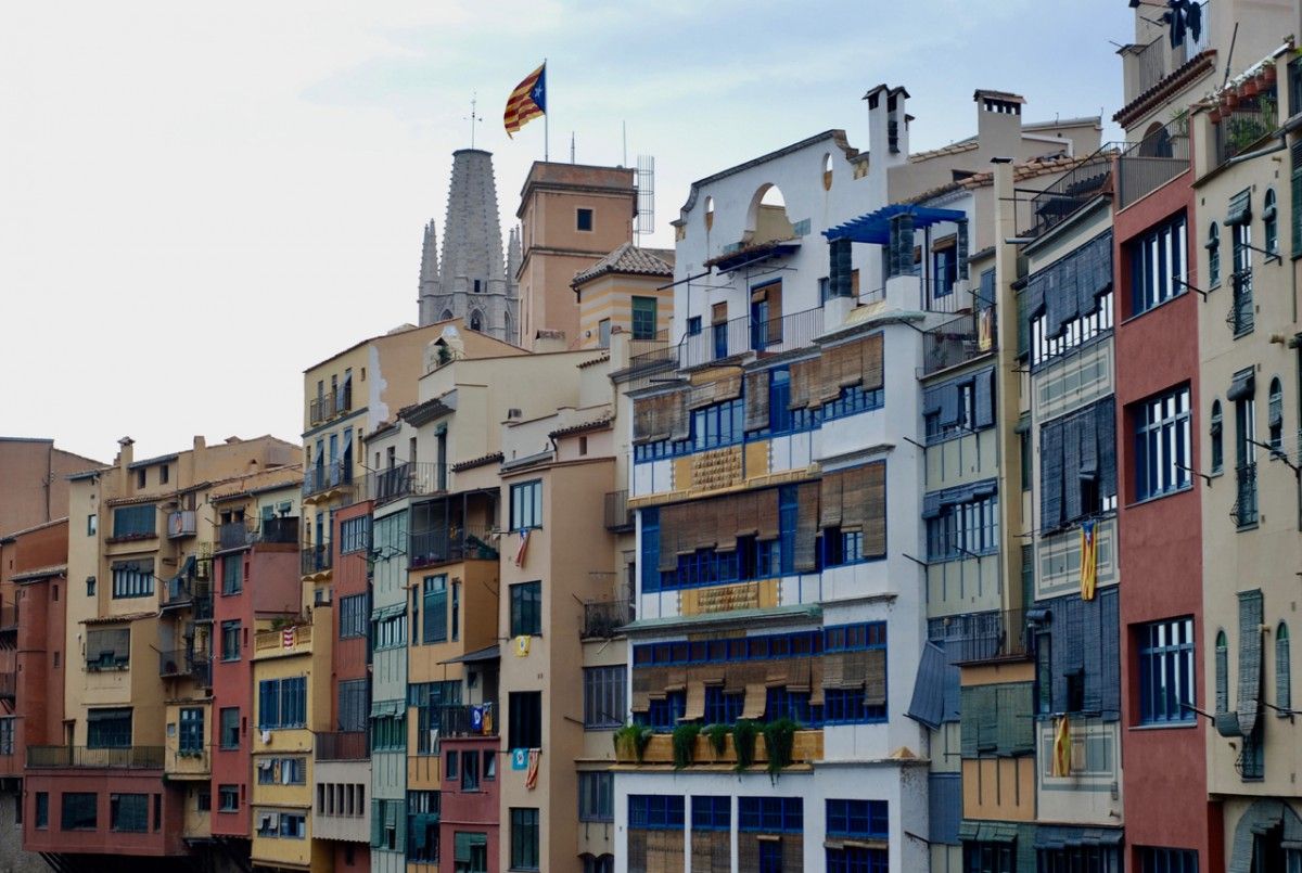 La ciutat de Girona es protegeix davant el coronavirus.