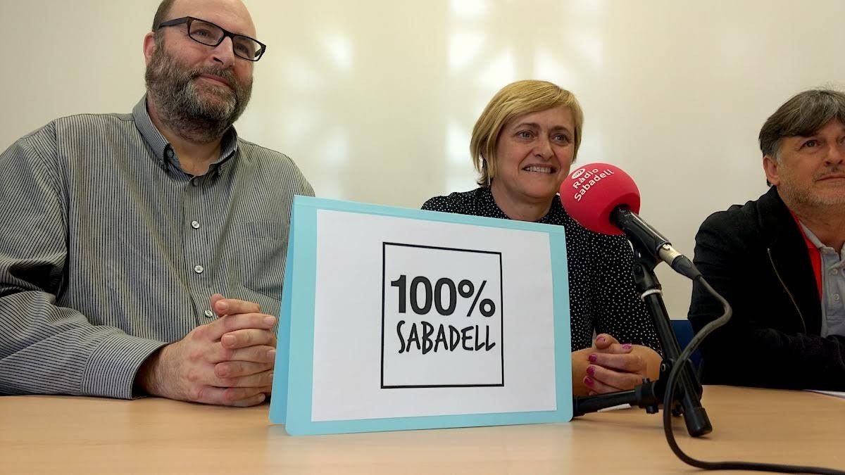 Miquel Soler, Marisol Martínez i Jordi Graner, aquest dimarts en roda de premsa