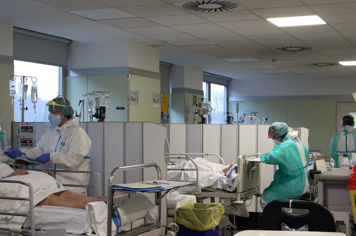 La tercera unitat de cures intensives de l'Hospital Trueta.