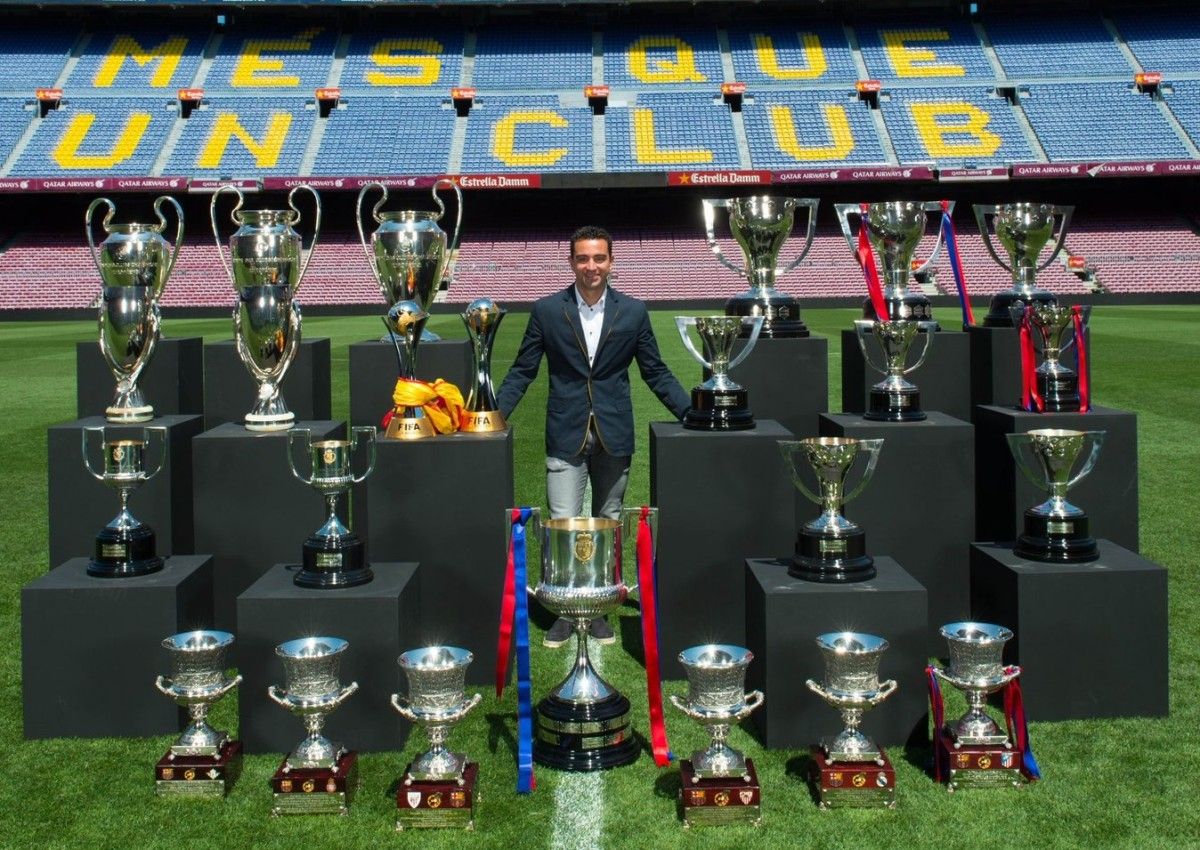 El Barça també recorda el llegat de Xavi.