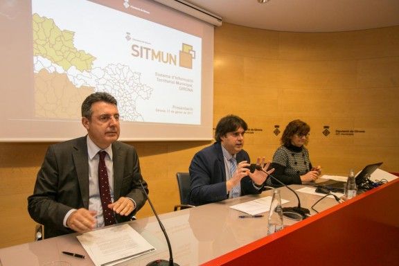 Presentació del Sitmun a la Diputació de Girona