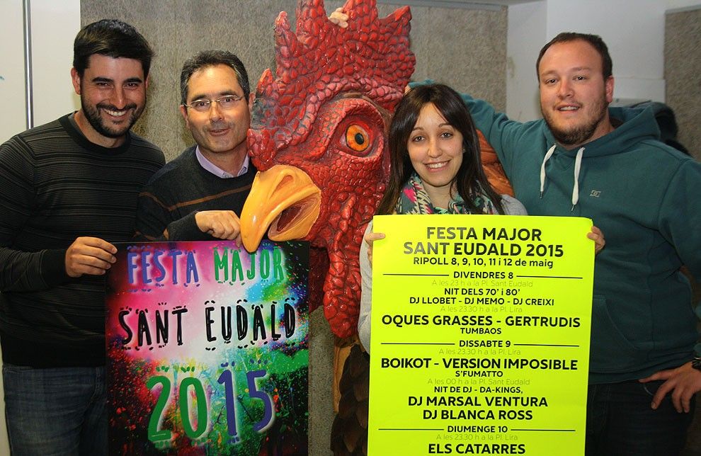 Presentació de la Festa Major de Sant Eudald 2015