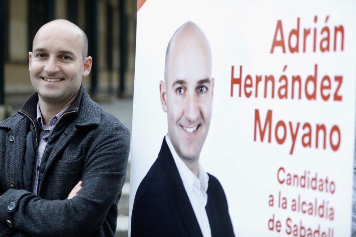 Adrián Hernández, candidat de Ciutadans a Sabadell